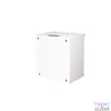 Kép 2/4 - Equip Fali Rackszekrény - EWM-12-5440-G (19", 12U, 540x400mm, lapra szerelt, szürke)