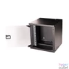 Kép 3/5 - Equip Fali Rackszekrény - EWM-06-3030-B (10", 6U, 300x300mm, lapra szerelt, fekete)