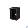 Kép 1/4 - Equip Fali Rackszekrény - EWM-09-3030-B (10", 9U, 300x300mm, lapra szerelt, fekete)