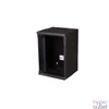 Kép 1/4 - Equip Fali Rackszekrény - EWM-09-3030-B (10", 9U, 300x300mm, lapra szerelt, fekete)