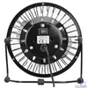 Kép 2/5 - Everest Asztali Ventilátor - EFN-482 (fém, USB, fekete)
