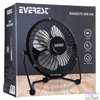Kép 3/5 - Everest Asztali Ventilátor - EFN-482 (fém, USB, fekete)
