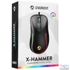 Kép 8/8 - Everest Gamer Egér - SM-G58 X-HAMMER  (7200 DPI, 7gomb, 1,5m harisnyázott kábel,optikai, fekete, RGB LED)