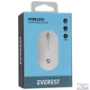 Kép 11/11 - Everest Vezeték nélküli Egér - SMW-399 White Rechargeable Super Quiet  (1600 DPI, 3 gomb, optikai, fehér)