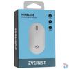 Kép 11/11 - Everest Vezeték nélküli Egér - SMW-399 White Rechargeable Super Quiet  (1600 DPI, 3 gomb, optikai, fehér)