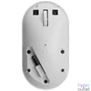 Kép 3/11 - Everest Vezeték nélküli Egér - SMW-399 White Rechargeable Super Quiet  (1600 DPI, 3 gomb, optikai, fehér)