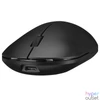 Kép 2/11 - Everest Vezeték nélküli Egér - SMW-399 Black Rechargeable Super Quiet (1600 DPI, 3 gomb, optikai, fekete)