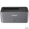 Kép 1/7 - Everest HDD Dokkoló - HD3-530 (2,5"/3,5" HDD USB-A 3.0, Max.: 8TB, szürke)