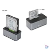 Kép 7/7 - Everest HDD Dokkoló - HD3-530 (2,5"/3,5" HDD USB-A 3.0, Max.: 8TB, szürke)