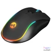 Kép 5/5 - Everest Vezeték nélküli Egér - SM-W75 -X-RAPID (1600 DPI, 6 gomb, optikai, fekete, RGB LED)
