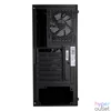 Kép 4/5 - Everest Számítógépház -  BUMPY (fekete; plexi; ATX; alsó táp; 1x120mm LED; 1xUSB3.0 + 2xUSB2.0, I/O; porszűrő)
