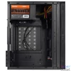 Kép 4/6 - Everest Számítógépház - MINION Mesh PEAK 300W (fekete; 2x12cm LED venti, Micro ATX / MINI-ITX, 300W táp)