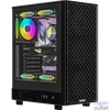 Kép 1/3 - Formula Számítógépház - Mana Dynamic Black (fekete, ablakos, 4x12cm venti, ATX, 2xUSB3.0, 1xType-C)