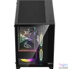 Kép 3/3 - Formula Számítógépház - Crystal Z5 Black (fekete, ablakos, 1x12cm venti, mATX , 1xUSB3.0, 1xUSB2.0, 1xType-C)
