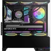 Kép 1/4 - Formula Számítógépház - Crystal Z1M Black (fekete, ablakos, mATX, 1xUSB3.0, 1xUSB2.0)