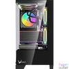 Kép 3/4 - Formula Számítógépház - Crystal Z1M Black (fekete, ablakos, mATX, 1xUSB3.0, 1xUSB2.0)