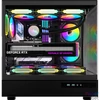 Kép 1/4 - Formula Számítógépház - Crystal Z8 Black (fekete, ablakos, ATX, 1xUSB3.0, 1xUSB2.0, 1xType-C)