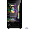 Kép 3/4 - Formula Számítógépház - Crystal Z8 Black (fekete, ablakos, ATX, 1xUSB3.0, 1xUSB2.0, 1xType-C)