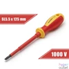 Kép 3/3 - Handy Csavarhúzó - 10563 (lapos, 5,5, 125mm, 1000V-ig szigetelt, mágneses fej)