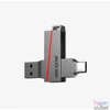 Kép 1/2 - Hikvision HIKSEMI Pendrive - Dual Slim, 64GB, USB3.2 - Type-C, Ezüst