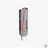 Kép 2/2 - Hikvision HIKSEMI Pendrive - Dual Slim, 64GB, USB3.2 - Type-C, Ezüst
