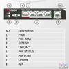 Kép 2/2 - Hikvision Switch PoE - DS-3E0105P-E (4 port 100Mbps, 58W, 1 uplink port, L2)