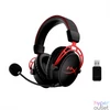Kép 1/4 - HyperX Fejhallgató - Cloud Alpha Wireless (Vezeték nélküli, USB, fekete/piros)