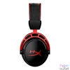 Kép 2/4 - HyperX Fejhallgató - Cloud Alpha Wireless (Vezeték nélküli, USB, fekete/piros)