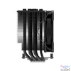 Kép 2/7 - ID-Cooling CPU Cooler - SE-226-XT BLACK (16.2-35.2dB; max 129,39 m3/h; 4Pin csatlakozó, 6 db heatpipe, 12cm, PWM,)
