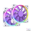 Kép 1/5 - ID-Cooling CPU Water Cooler - PINKFLOW 240 DIAMOND PURPLE (16,3-33,5dB; max. 93,78 m3/h; 2x12cm)