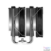 Kép 3/6 - ID-Cooling CPU Cooler - SE-206-XT (15.2-35.2 dB; max 129,39 m3/h; 4Pin csatlakozó, 6 db heatpipe, 2x12cm, PWM)
