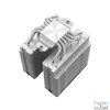 Kép 4/6 - ID-Cooling CPU Cooler - SE-206-XT (15.2-35.2 dB; max 129,39 m3/h; 4Pin csatlakozó, 6 db heatpipe, 2x12cm, PWM)