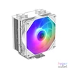 Kép 3/6 - ID-Cooling CPU Cooler - SE-224-XTS ARGB WHITE (28.9dB; max. 118,93 m3/h; 4pin csatlakozó, 4 db heatpipe, 12cm, PWM, LED)