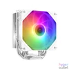Kép 1/6 - ID-Cooling CPU Cooler - SE-224-XTS ARGB WHITE (28.9dB; max. 118,93 m3/h; 4pin csatlakozó, 4 db heatpipe, 12cm, PWM, LED)