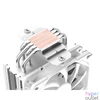 Kép 4/7 - ID-Cooling CPU Cooler - SE-224-XTS WHITE (28.9dB; max. 118,93 m3/h; 4pin csatlakozó, 4 db heatpipe, 12cm, PWM)