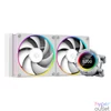 Kép 10/11 - ID-Cooling CPU Water Cooler - Space SL240 WHITE (13.8-30.5dB; max. 132,52 m3/h; 2x12cm, A-RGB LED, fehér)