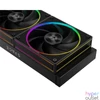 Kép 2/11 - ID-Cooling CPU Water Cooler - Space SL240 (13.8-30.5dB; max. 132,52 m3/h; 2x12cm, A-RGB LED, fekete)
