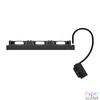 Kép 4/11 - ID-Cooling CPU Water Cooler - DASHFLOW 360 XT (25dB; max. 144,41 m3/h; 3x12cm, fekete)