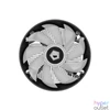 Kép 2/6 - ID-Cooling CPU Cooler - DK-07i RAINBOW (25,6dB; max. 104,48 m3/h; 3pin csatlakozó, 12cm, LED)