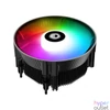 Kép 4/6 - ID-Cooling CPU Cooler - DK-07A RAINBOW (25,6dB; max. 104,48 m3/h; 3pin csatlakozó, 12cm, LED)