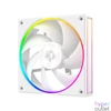 Kép 3/7 - ID-Cooling Cooler 12cm - AF-127-ARGB-W (29,9dB, max. 132,52 m3/h, 4pin, PWM, 12cm, ARGB LED, fehér)