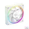 Kép 6/7 - ID-Cooling Cooler 12cm - AF-127-ARGB-W (29,9dB, max. 132,52 m3/h, 4pin, PWM, 12cm, ARGB LED, fehér)
