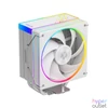 Kép 2/7 - ID-Cooling CPU Cooler - FROZN A410 ARGB WHITE (29.9dB; max. 132,54 m3/h; 4pin, 4 db heatpipe, 12cm, A-RGB, PWM)