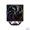 Kép 2/7 - ID-Cooling CPU Cooler - FROZN A410 ARGB (29.9dB; max. 132,54 m3/h; 4pin, 4 db heatpipe, 12cm, A-RGB, PWM)