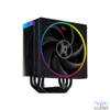 Kép 3/7 - ID-Cooling CPU Cooler - FROZN A410 ARGB (29.9dB; max. 132,54 m3/h; 4pin, 4 db heatpipe, 12cm, A-RGB, PWM)