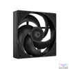 Kép 1/7 - ID-Cooling Cooler 12cm - AS-120-K (27,2dB, max. 98,54 m3/h, 4pin, PWM, 12cm, fekete)