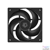 Kép 2/7 - ID-Cooling Cooler 12cm - AS-120-K (27,2dB, max. 98,54 m3/h, 4pin, PWM, 12cm, fekete)