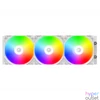 Kép 3/7 - ID-Cooling CPU Water Cooler - FX360 ARGB WHITE (35,2dB; max. 129,39 m3/h; 3x12cm, A-RGB LED, fehér)