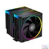 Kép 1/7 - ID-Cooling CPU Cooler - FROZN A620 ARGB (29,9dB; max 132,52 m3/h; 4Pin csatlakozó, 6 db heatpipe, 2x12cm, PWM)
