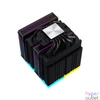Kép 5/7 - ID-Cooling CPU Cooler - FROZN A620 ARGB (29,9dB; max 132,52 m3/h; 4Pin csatlakozó, 6 db heatpipe, 2x12cm, PWM)